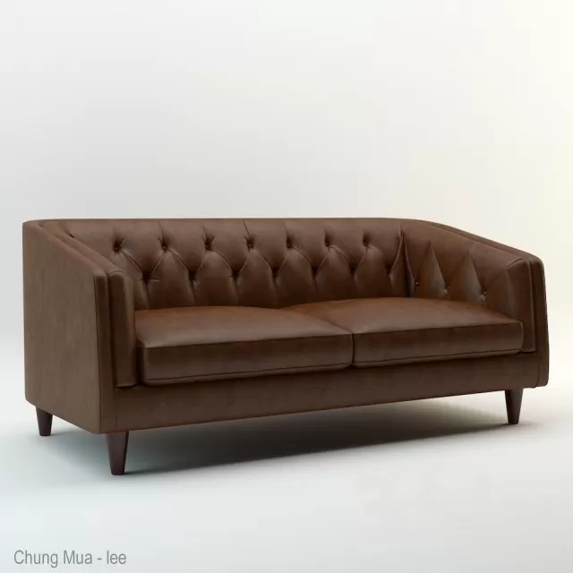 3DSKYFREE – CLASSIC - LIVINGROOM - SOFA - LONG 3DS MAX MODELS