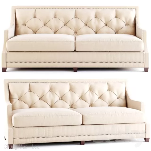 3DSKYFREE – CLASSIC - LIVINGROOM - SOFA - LONG 3DS MAX MODELS