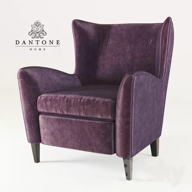 3DSKYFREE – CLASSIC - LIVINGROOM - SOFA - SINGLE 3DS MAX MODELS