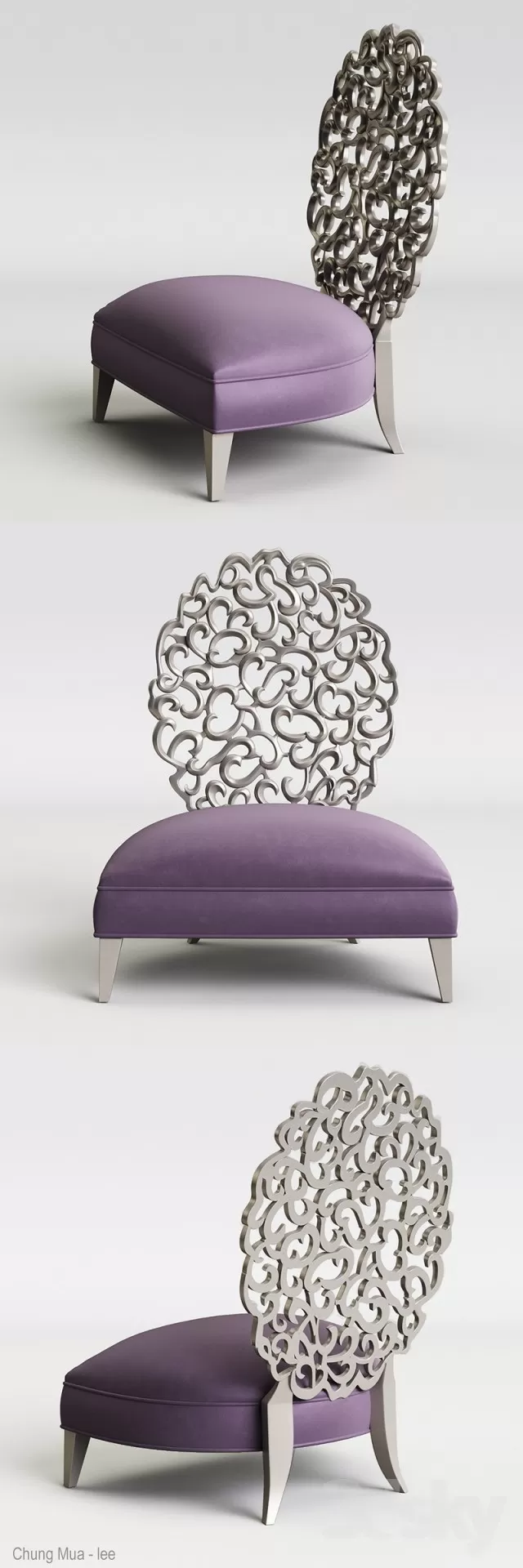 3DSKYFREE – CLASSIC - LIVINGROOM - SOFA - SINGLE 3DS MAX MODELS