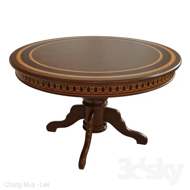 3DSKYFREE – CLASSIC - LIVINGROOM - TABLE 3DS MAX MODELS