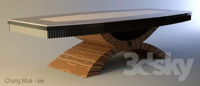 3DSKYFREE – CLASSIC - LIVINGROOM - TABLE 3DS MAX MODELS