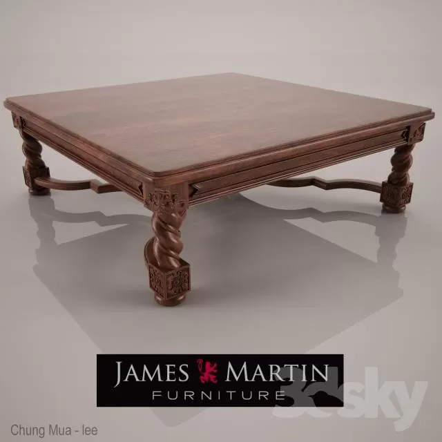 3DSKYFREE – CLASSIC - LIVINGROOM - TABLE 3DS MAX MODELS