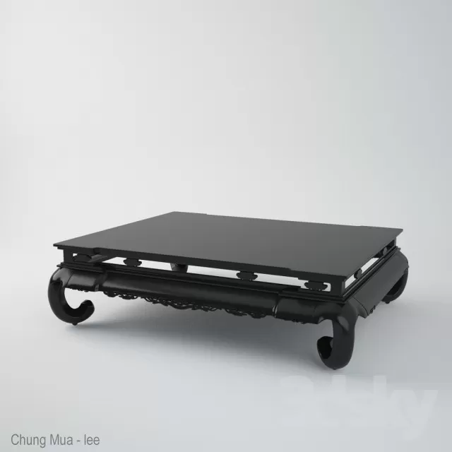 3DSKYFREE – CLASSIC - LIVINGROOM - TABLE 3DS MAX MODELS