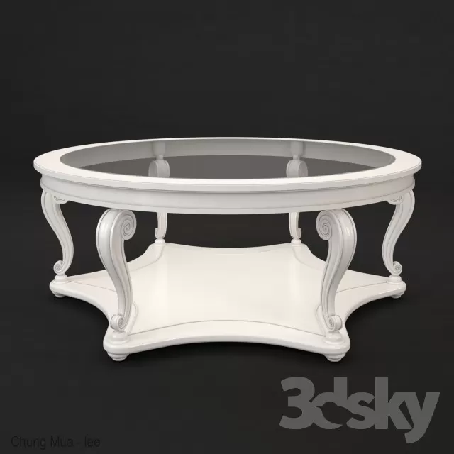 CLASSIC - LIVINGROOM - TABLE 3D MODELS