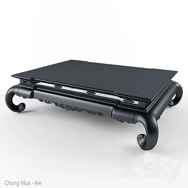 3DSKYFREE – CLASSIC - LIVINGROOM - TABLE 3DS MAX MODELS