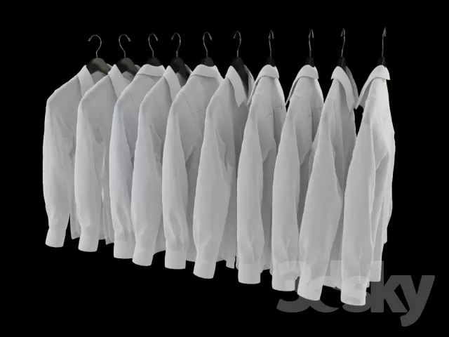 3DSKYFREE – CLOTHES AND SHOES 3DS MAX MODELS