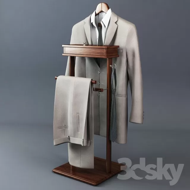 3DSKYFREE – CLOTHES AND SHOES 3DS MAX MODELS