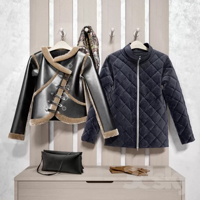 3DSKYFREE – CLOTHES AND SHOES 3DS MAX MODELS