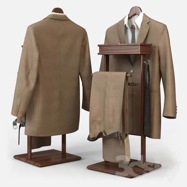 3DSKYFREE – CLOTHES AND SHOES 3DS MAX MODELS