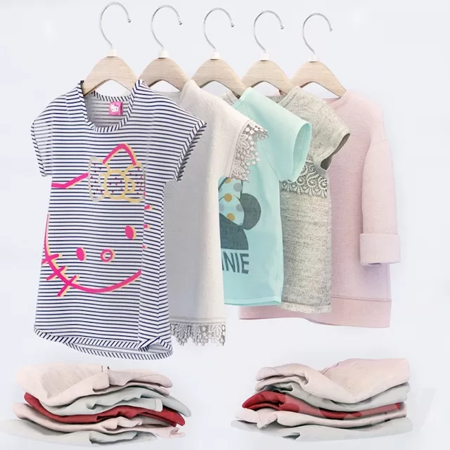 CLOTHES AND SHOES 3D MODELS