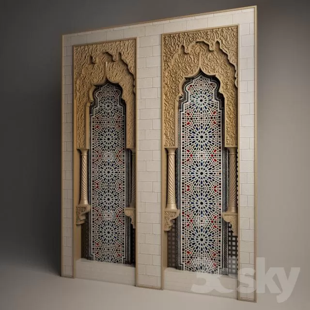 CNC PANEL 3D MODELS – 113