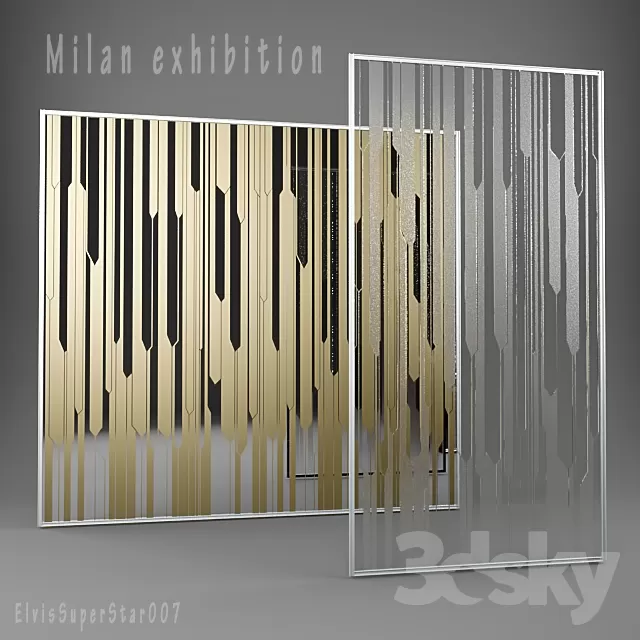 CNC PANEL 3D MODELS – 116