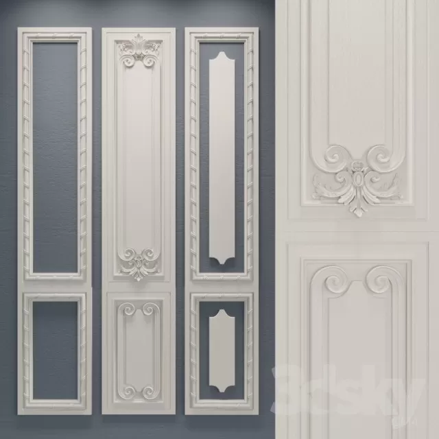 CNC PANEL 3D MODELS – 117