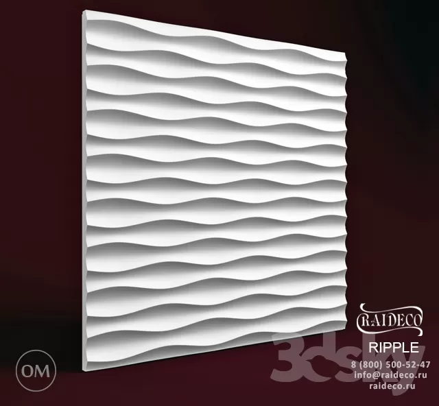 3DSKYFREE – CNC PANEL 3DS MAX MODELS