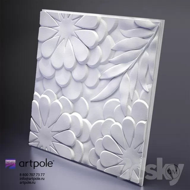 CNC PANEL 3D MODELS – 129
