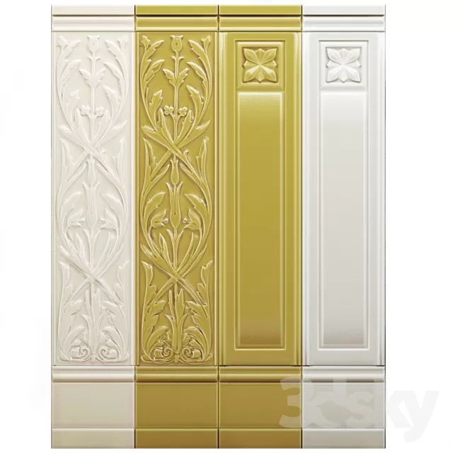 CNC PANEL 3D MODELS – 142