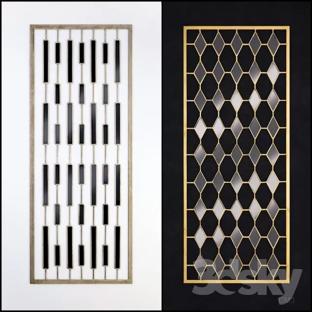 CNC PANEL 3D MODELS – 161
