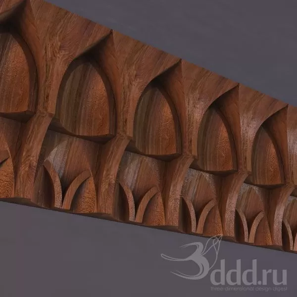 CNC PANEL 3D MODELS – 025