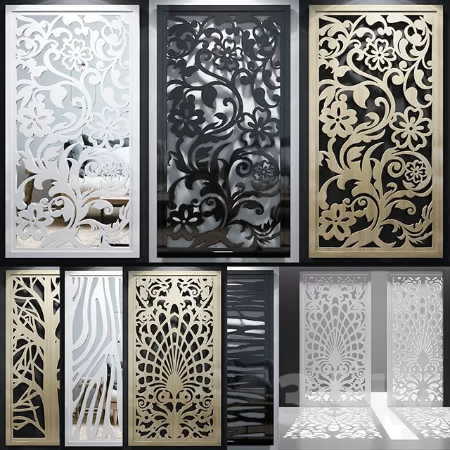 CNC PANEL 3D MODELS – 027