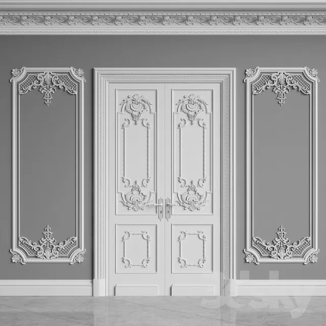 CNC PANEL 3D MODELS – 035
