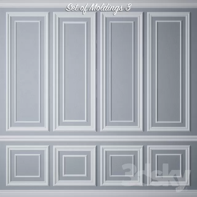 CNC PANEL 3D MODELS – 038