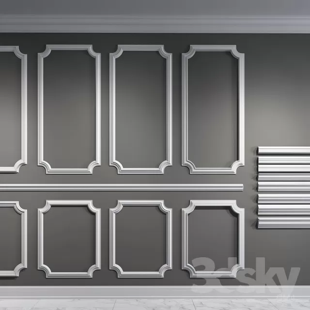 CNC PANEL 3D MODELS – 040