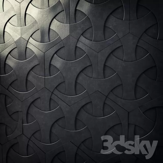 3DSKYFREE – CNC PANEL 3DS MAX MODELS