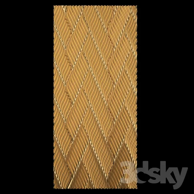 CNC PANEL 3D MODELS – 087