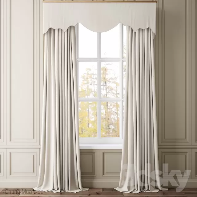 DECOR HELPER – CURTAIN 3D MODELS – 101
