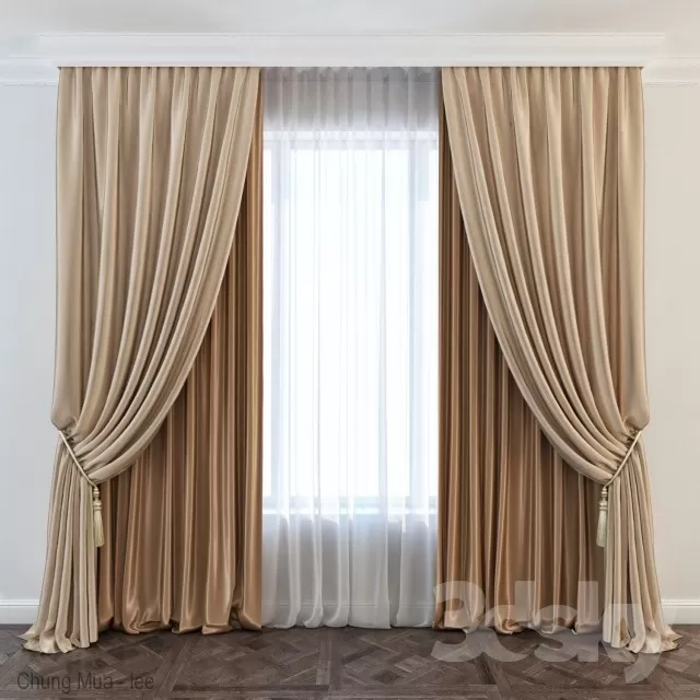 3DSKYFREE – CURTAIN 3DS MAX MODELS