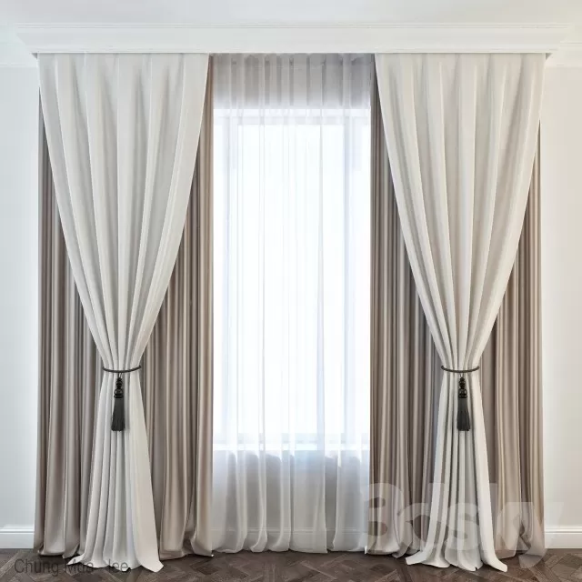 3DSKYFREE – CURTAIN 3DS MAX MODELS
