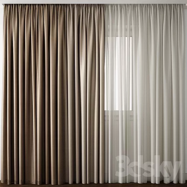 DECOR HELPER – CURTAIN 3D MODELS – 115