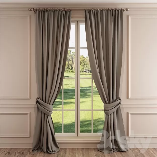 3DSKYFREE – CURTAIN 3DS MAX MODELS