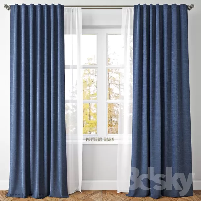 CURTAIN 3D MODELS