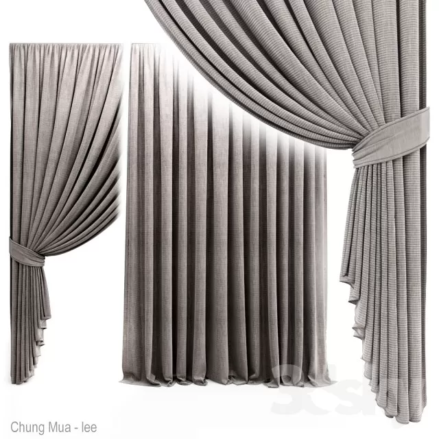 3DSKYFREE – CURTAIN 3DS MAX MODELS
