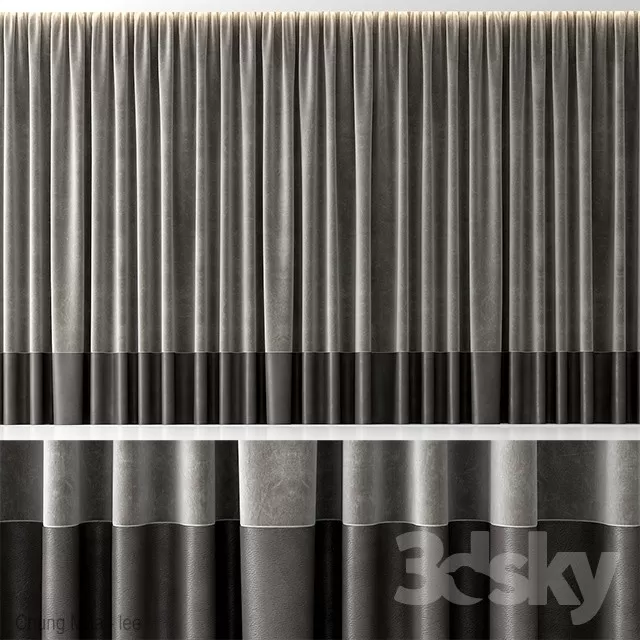 3DSKYFREE – CURTAIN 3DS MAX MODELS
