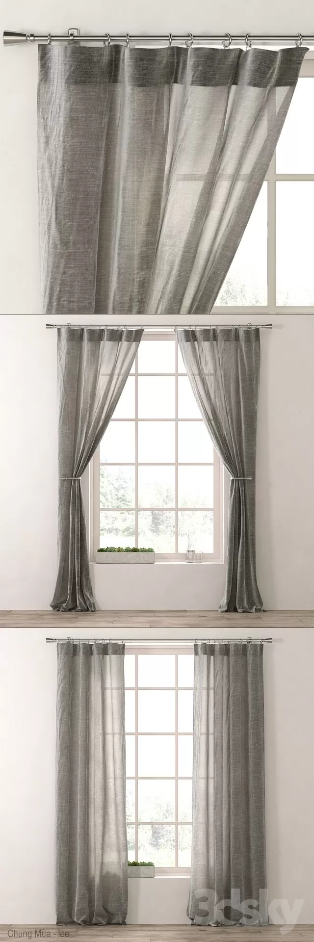 3DSKYFREE – CURTAIN 3DS MAX MODELS