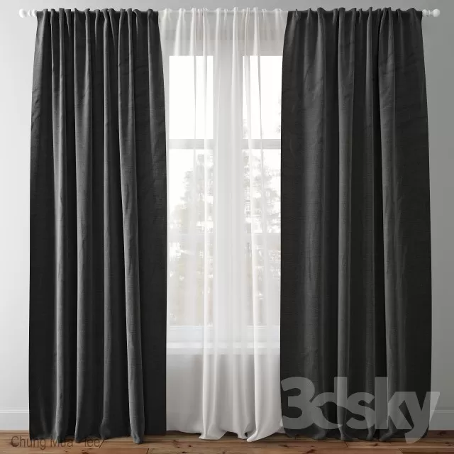 DECOR HELPER – CURTAIN 3D MODELS – 90