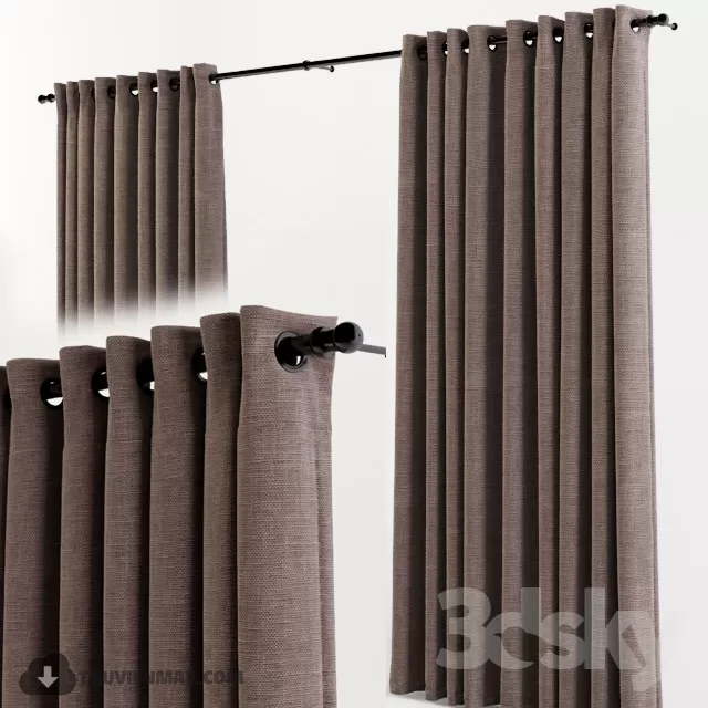 3DSKYFREE – CURTAIN 3DS MAX MODELS