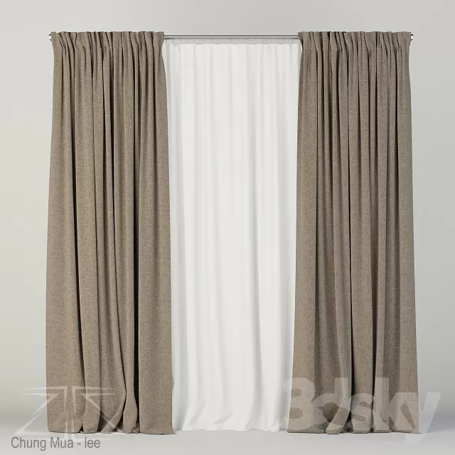 DECOR HELPER – CURTAIN 3D MODELS – 98