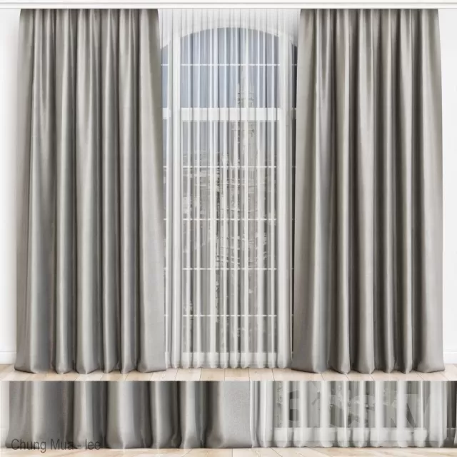 3DSKYFREE – CURTAIN 3DS MAX MODELS