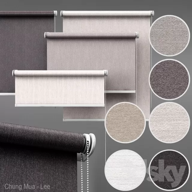 3DSKYFREE – CURTAIN - ROMAN 3DS MAX MODELS