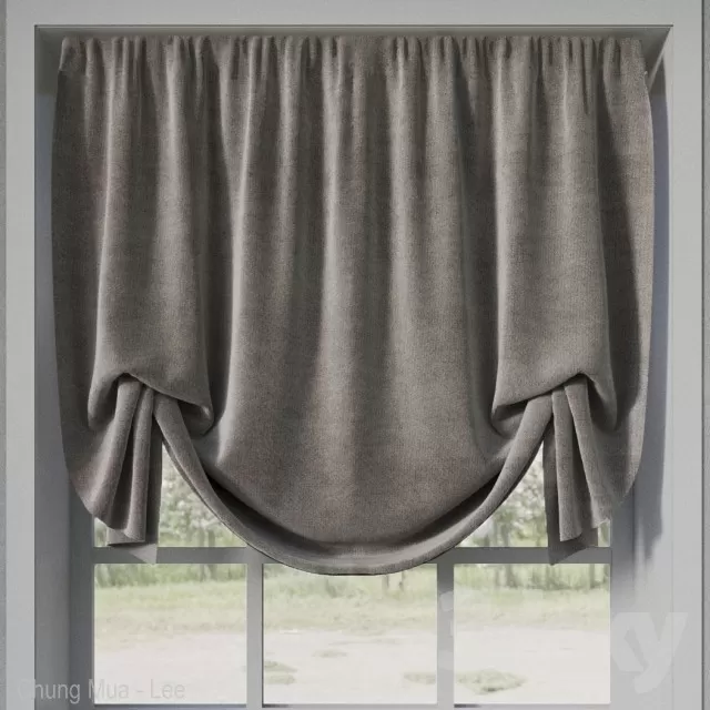 3DSKYFREE – CURTAIN - ROMAN 3DS MAX MODELS