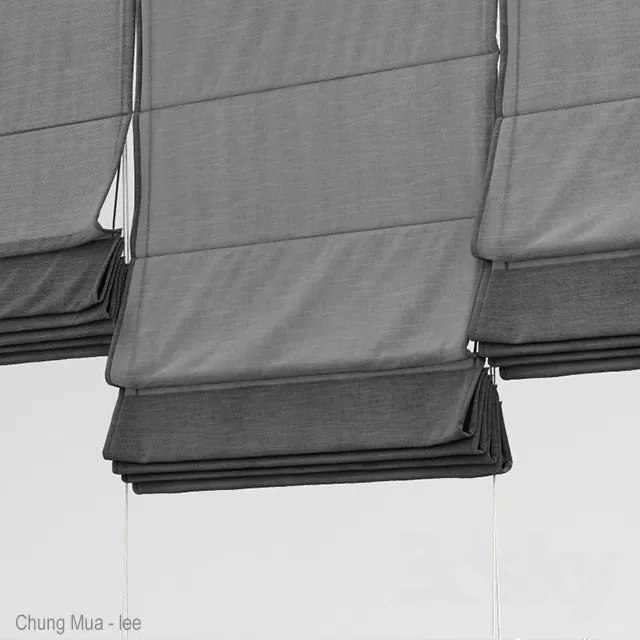 3DSKYFREE – CURTAIN - ROMAN 3DS MAX MODELS