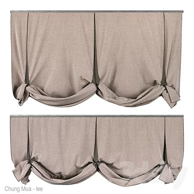 3DSKYFREE – CURTAIN - ROMAN 3DS MAX MODELS
