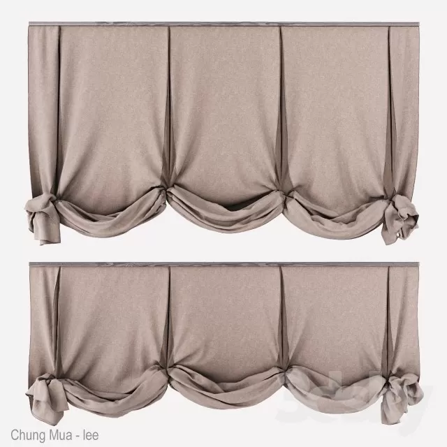 3DSKYFREE – CURTAIN - ROMAN 3DS MAX MODELS