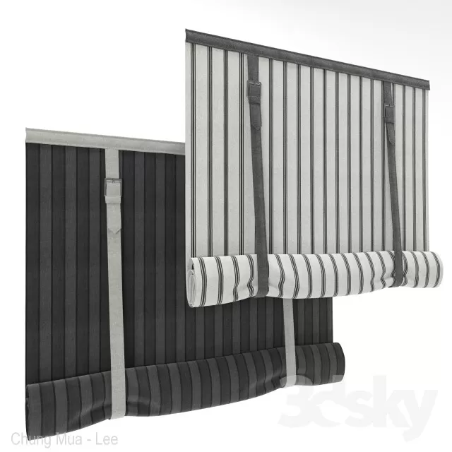 3DSKYFREE – CURTAIN - ROMAN 3DS MAX MODELS