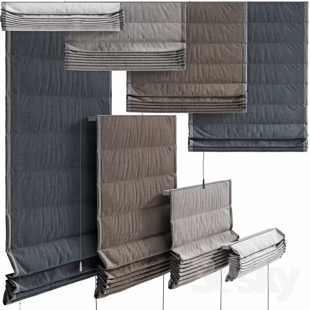 3DSKYFREE – CURTAIN - ROMAN 3DS MAX MODELS