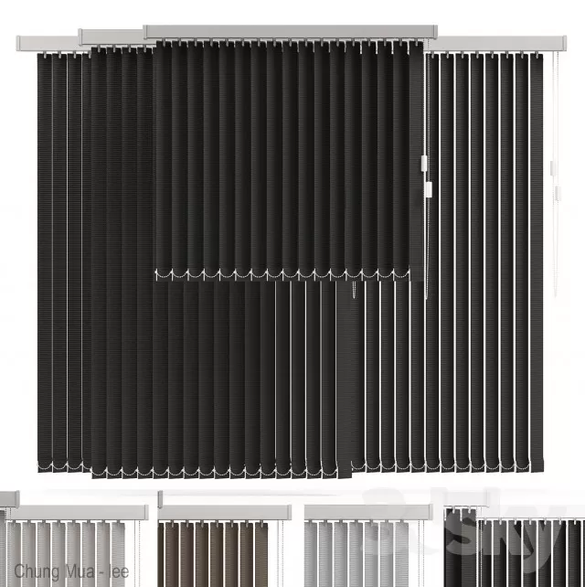 DECOR HELPER – CURTAIN – SHUTTER 3D MODELS – 12